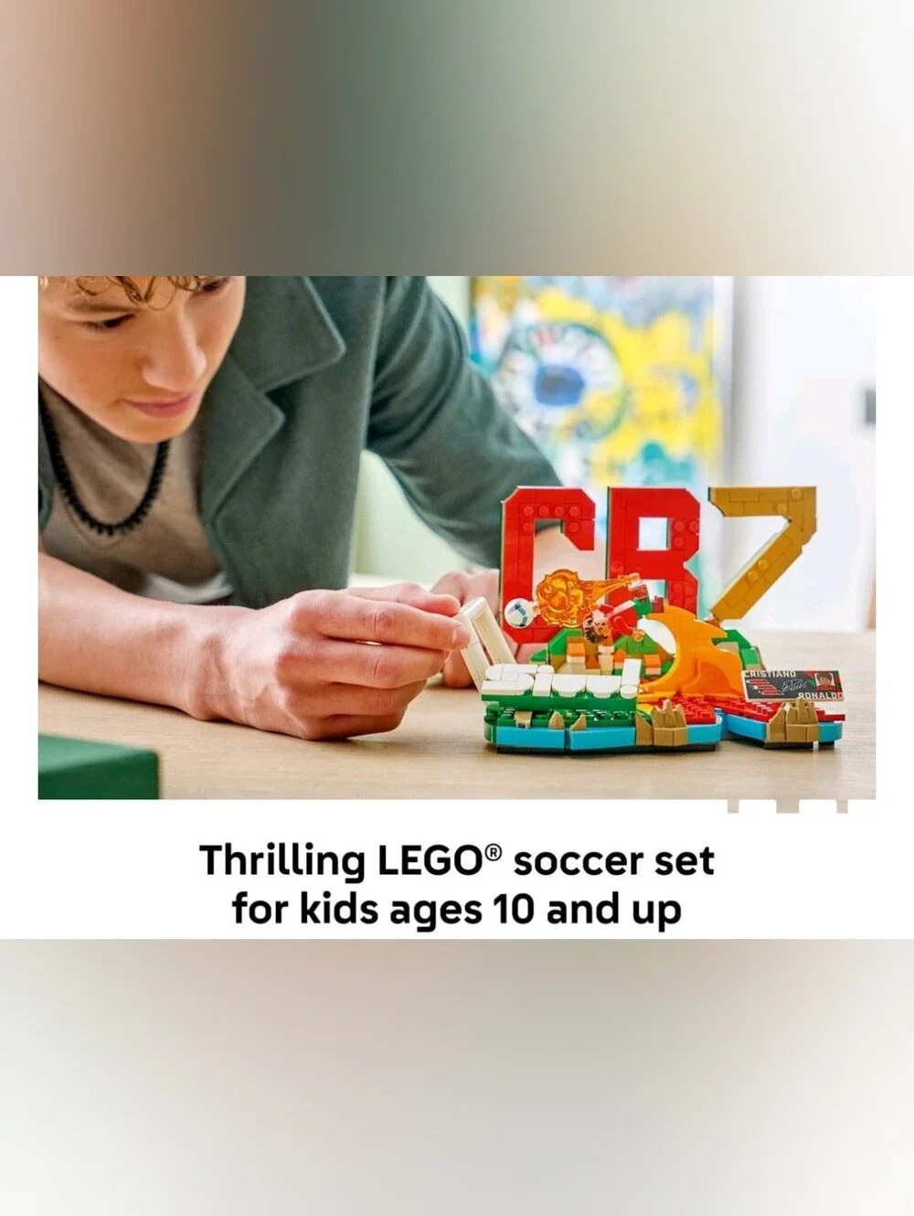 LEGO Cristiano Ronaldo CR7 Collector's Set - Red & Green